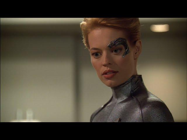 Seven of Nine in HD | Video Enhance AI | Star Trek: Voyager - Day of Honor