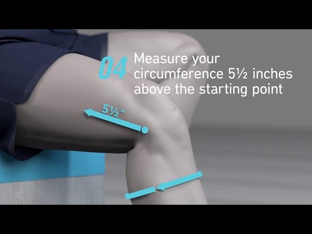 Bauerfeind Sports Knee Support - Sizing Guide
