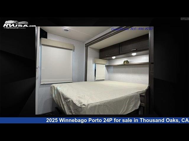 Eye-catching 2025 Winnebago Porto 24P Class C RV For Sale in Thousand Oaks, CA | RVUSA.com