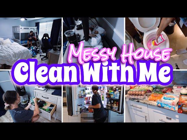 GET THE HOUSE BACK IN ORDER! ALL DAY SPEED CLEAN | CLEANING MOTIVATION 2024 | CLEAN WITH ME