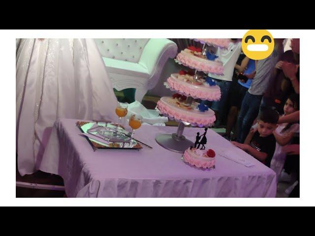 فيديو العرس بالطبع والشان ،واش لبست انا واختي ، واش طيبو في la salle des fêtes # اومبيونص عائلي ️