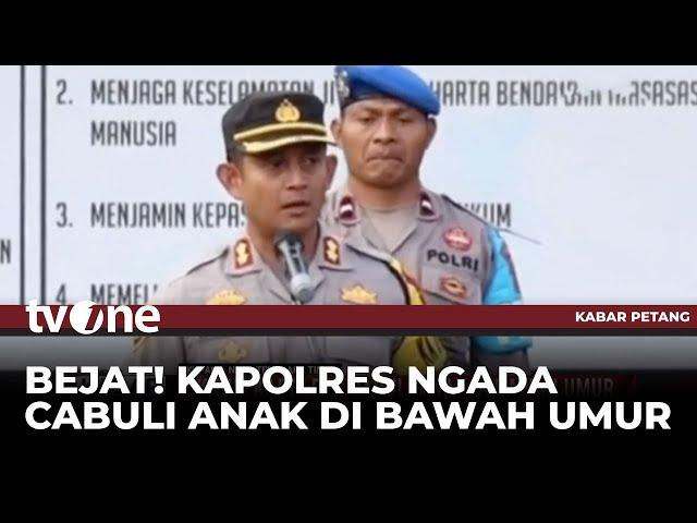 Miris! Kapolres Ngada Lakukan Aksi Cabul kepada Anak di Bawah Umur! | Kabar Petang tvOne