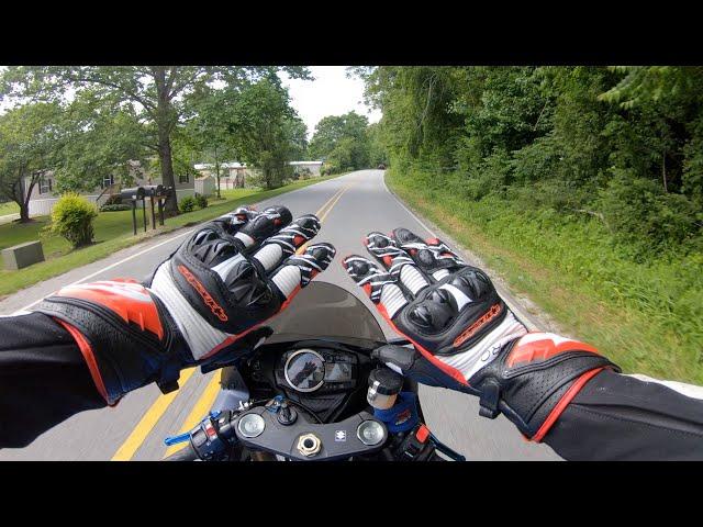 Alpinestars GP Pro R3 Gauntlet Gloves! 