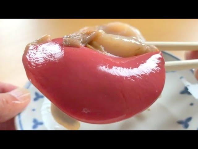 Eating Japanese food Kai "Hokkaido hotategai" (ASMR) not sashimi