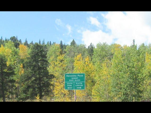 3 Minute Tour - Breckenridge and Kenosha Pass Colorado Fall Colors