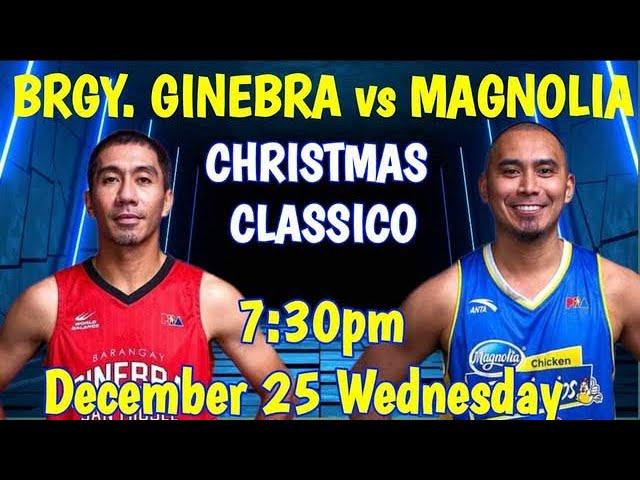 BRGY. GINEBRA vs MAGNOLIA I LIVE SCORES PLAY-BY-PLAY and COMMENTARY