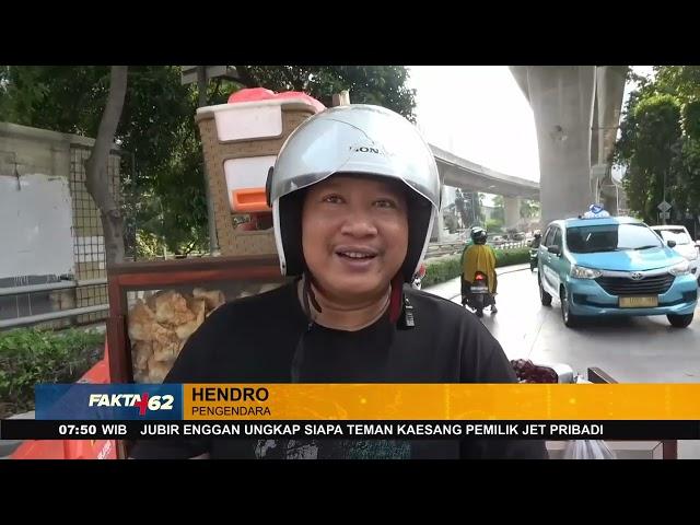 Proyek Revitalisasi Trotoar Buat Macet Di Jakarta - Fakta +62