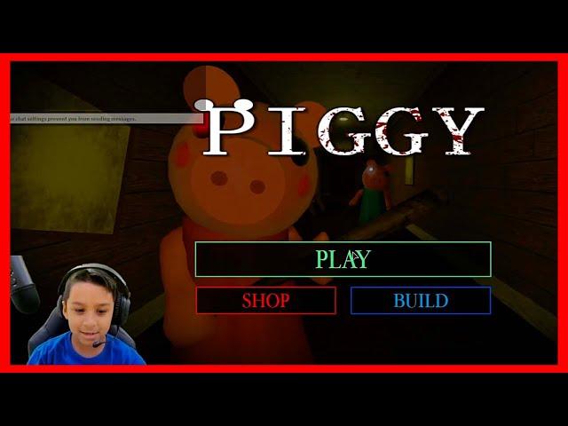 Deion Plays PIGGY on ROBLOX | Deion's Playtime