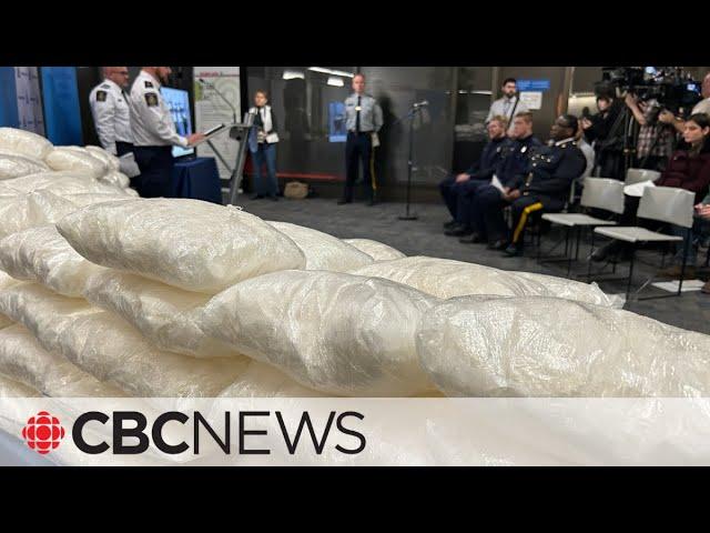 406 kg of meth seized in 'largest' narcotic seizure in Prairie history