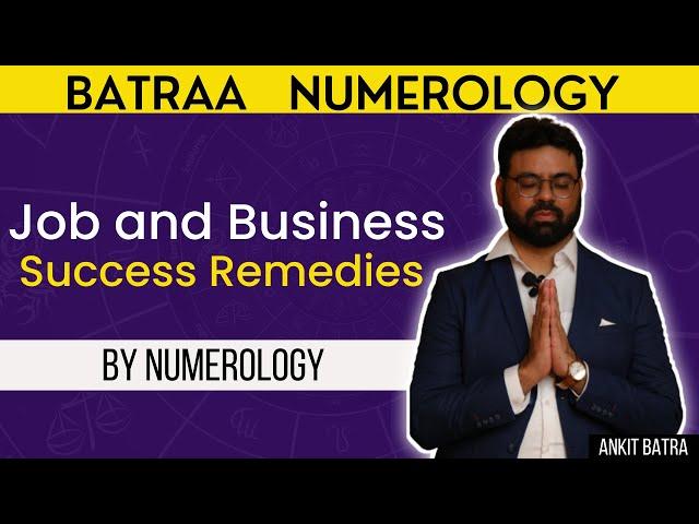 Job & Business Success Remedies | #numerology #ankitbatra