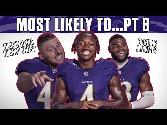 Lamar Jackson, Mark Andrews, Ravens Answer Who Is Most Likely To… | Baltimore Ravens