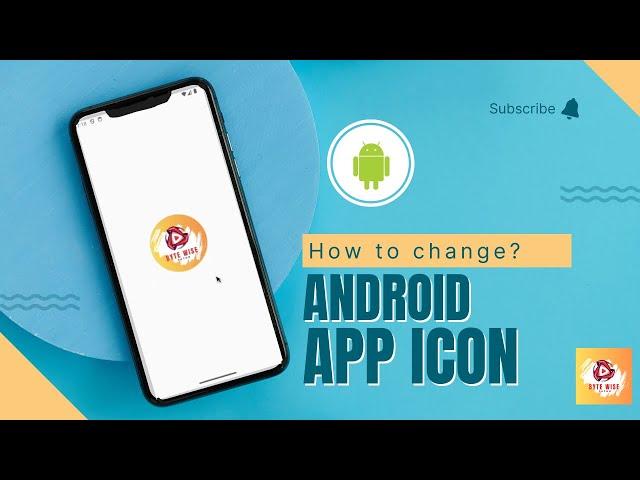 How to change android APP ICON #android  #icon