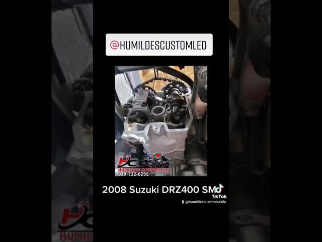 2008 Suzuki DRZ400 SM Carburetor and valve problems.