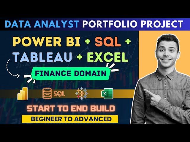 Data Analysis Complete Full Course | Data Analyst Portfolio Project | Start to End | Finance Domain