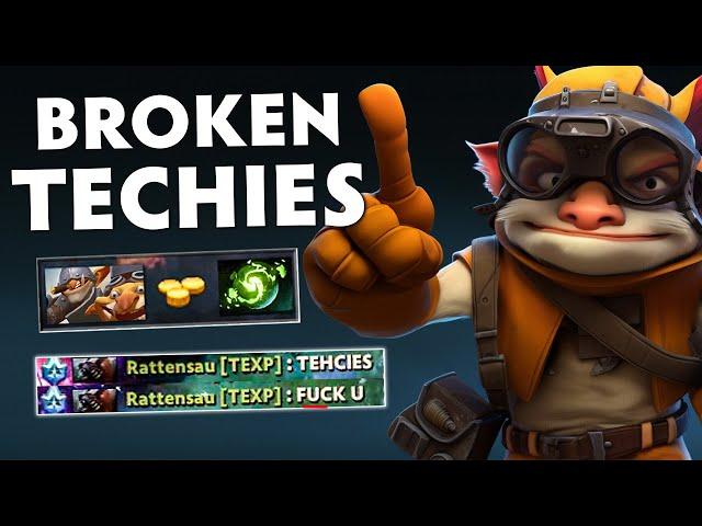 TECHIES 7.36B PATCH IS A BROKEN MID HERO | Techeis Official