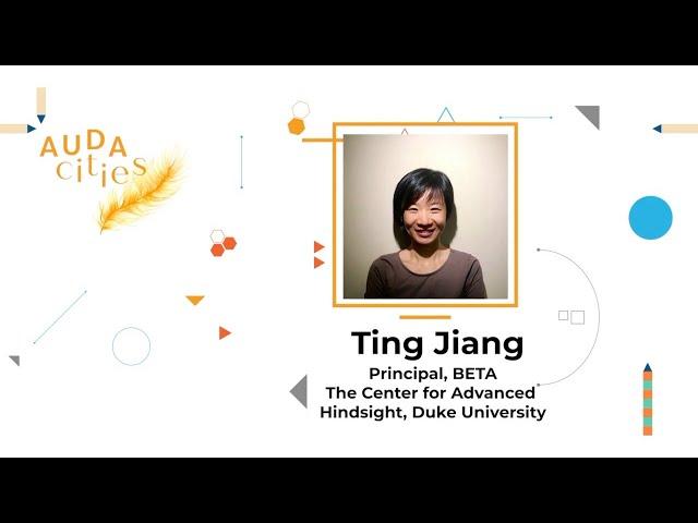 Ting Jiang at AudaCities Humanity Design Summit - Day 1