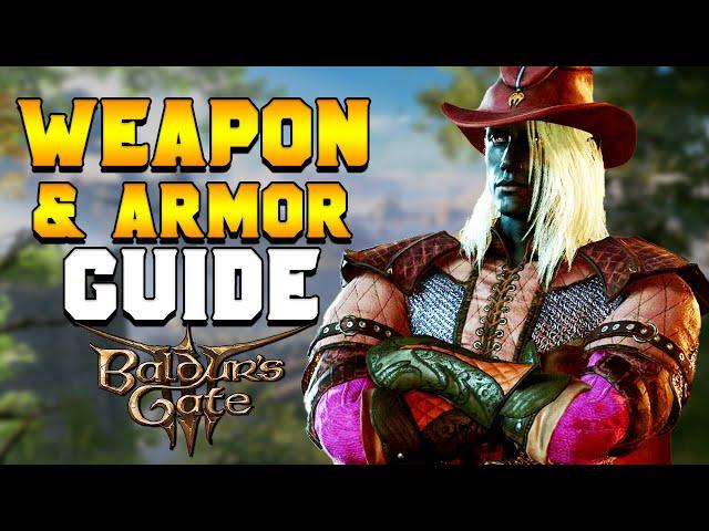 THE BEST Weapons & Armor Beginners Guide | Baldur's Gate 3