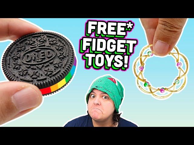 I Review *FREE Weird & Unique Fidget Toys Mystery Box