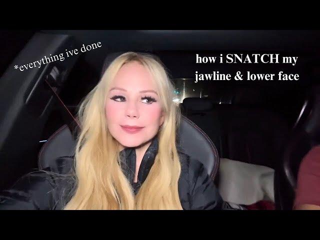 All about JAWLINE & JOWLS  (fashion island vlog)