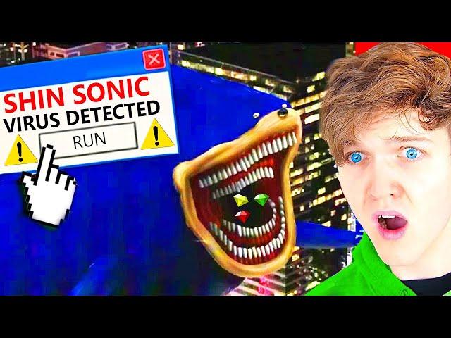 The SHIN SONIC TAPES HACKED OUR COMPUTER!? (WE DOWNLOADED A VIRUS!?)