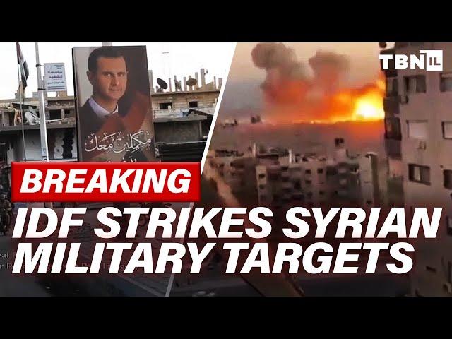 BREAKING: IDF Targets Syrian CHEMICAL WEAPONS Labs; Assad Reportedly ESCAPES To Russia | TBN Israel