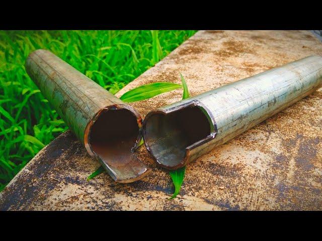 Round Tube Joint Tricks / Metal Pipe Welding