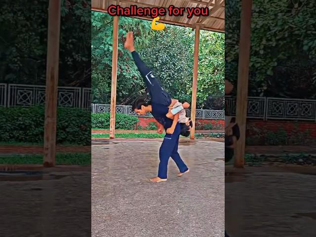 Partner challenge  #fitness #multiout #trending #shorts