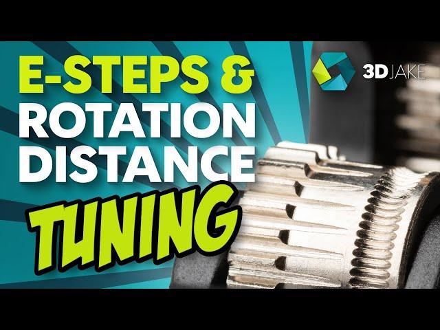 E-Steps and Rotation Distance - Tuning your Marlin/Klipper Extrusion