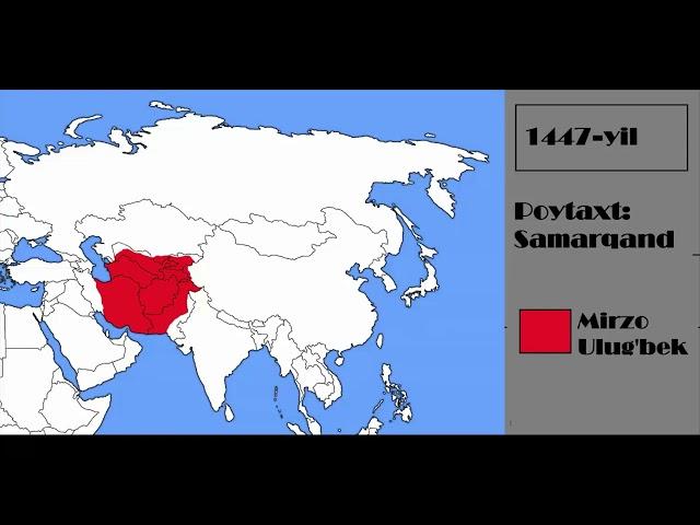 Amir Temur Imperiyasi Xronologiyasi