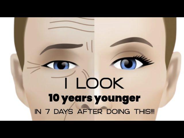 Do this everyday for 10 min and look 10 years younger!!