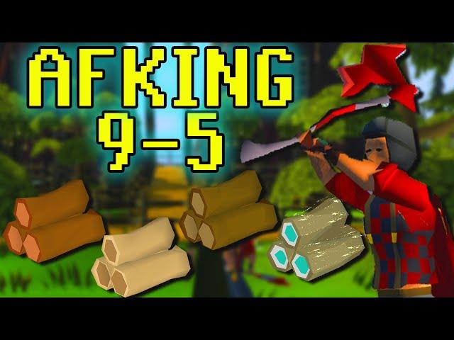 AFKing 9 to 5: 2H Axes (Felling Axes)