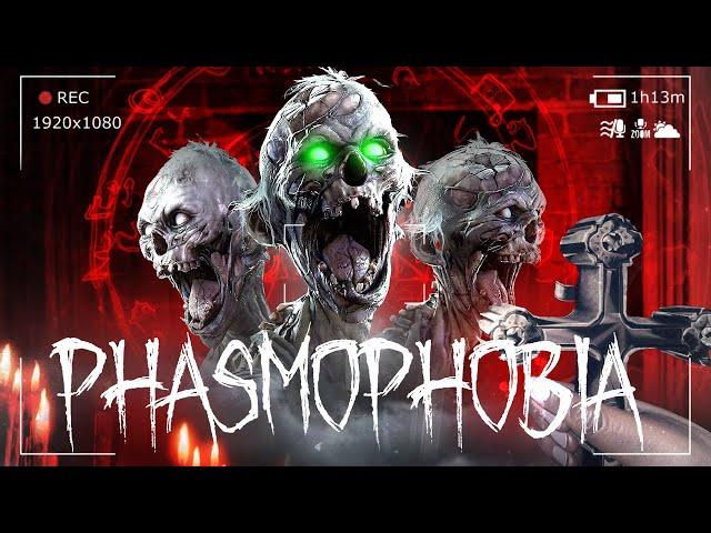 ОХОТА НА ПРИЗРАКОВ В ПРОКЛЯТОМ ДОМЕ - Phasmophobia