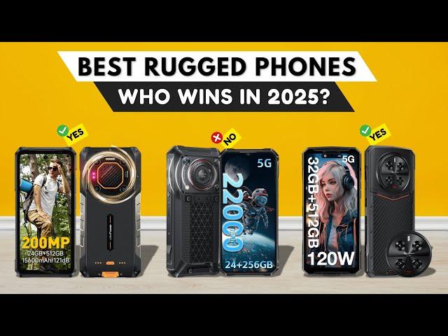 Best Rugged Phones 2025 [watch before you buy]