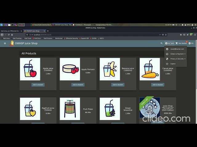 OWASP JUICE SHOP | LEVEL 3 | ADMIN REGISTRATION | MANIPULATE BASKET