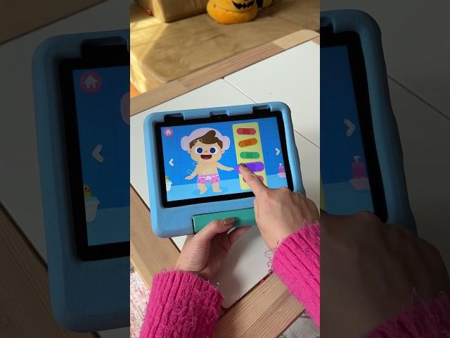 Toddler tablet app recommendations! #toddlermom #toddlerparents #tabletgames #educationalapps #mom