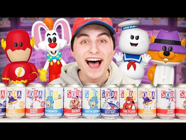 Our Biggest Funko Soda Unboxing! (Chase Roulette)