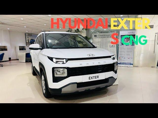 2024 Hyundai Exter S Dual Cng Cylinder Detailed Review || HYUNDAI EXTER S CNG || Kartik Paal