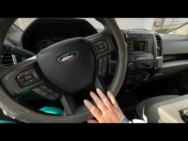 ASMR: Tapping & Scratching on a Ford F150 