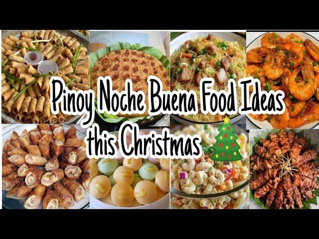 PINOY NOCHE BUENA FOOD IDEAS THIS CHRISTMAS 