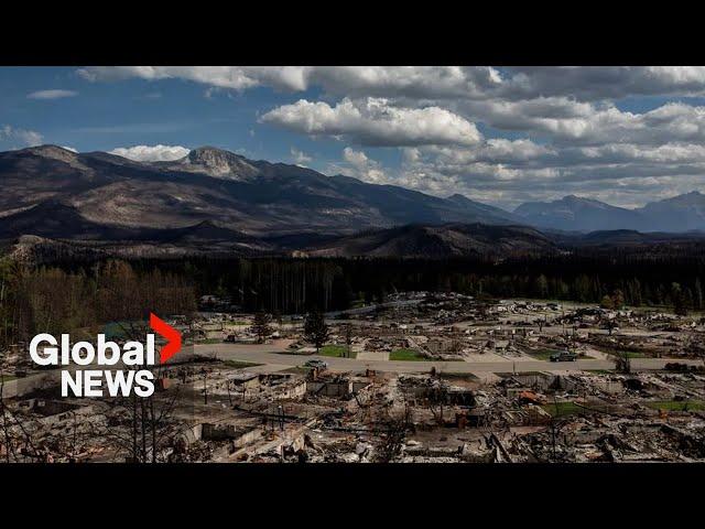 Jasper wildfire: Future of town could look very different, mayor says