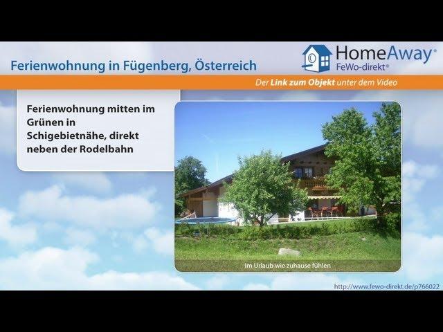 Tirol: Ferienwohnung mitten im Grünen in Schigebietnähe, direkt neben der - FeWo-direkt.de Video