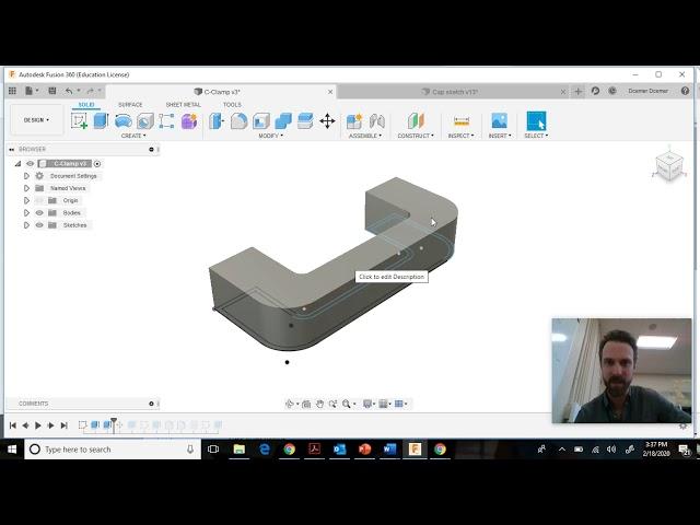 Fusion 360 - Parametric Modeling 2