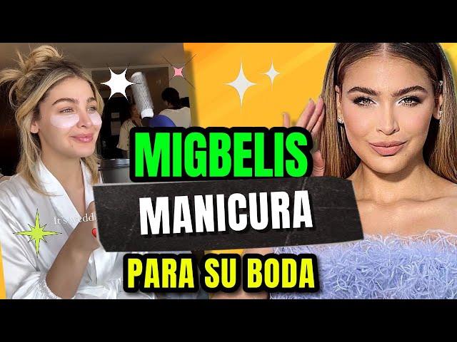 Migbelis Castellanos MUESTRA la manicura para el día de su boda