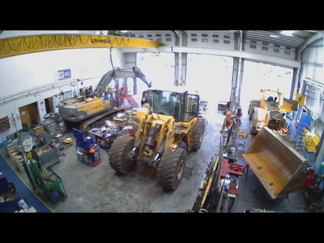 SMT GB: Refurbishment of a Volvo L180F Wheeled Loader