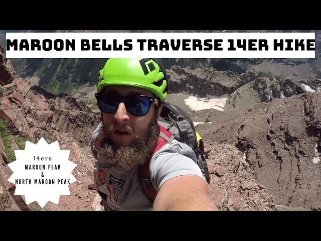 Colorado 14ers: Maroon Bells Traverse Virtual Hike Trail Guide