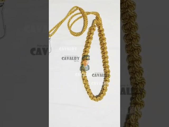 Maylasia Police Gold Lanyards Manufacturer | Info@cavalrysktco.com