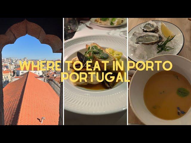 Where to eat in Porto Portugal : THIS is where you want to eat in Porto (complete porto food tour!)