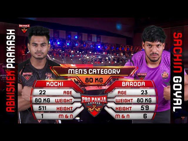 Sachin Goyal vs Abhishek Prakash | Baroda Badshahs vs Kochi KD's | Full Match | 2023