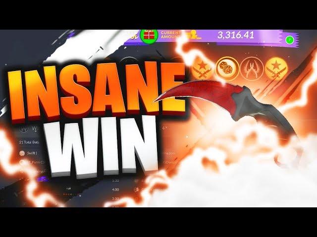 INSANE 1.7K$ WIN | my most insane win streak ever! (csgoempire)