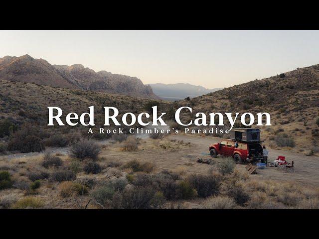 Las Vegas! A Rock Climber’s Paradise | Red Rock Canyon Climbing + Camping